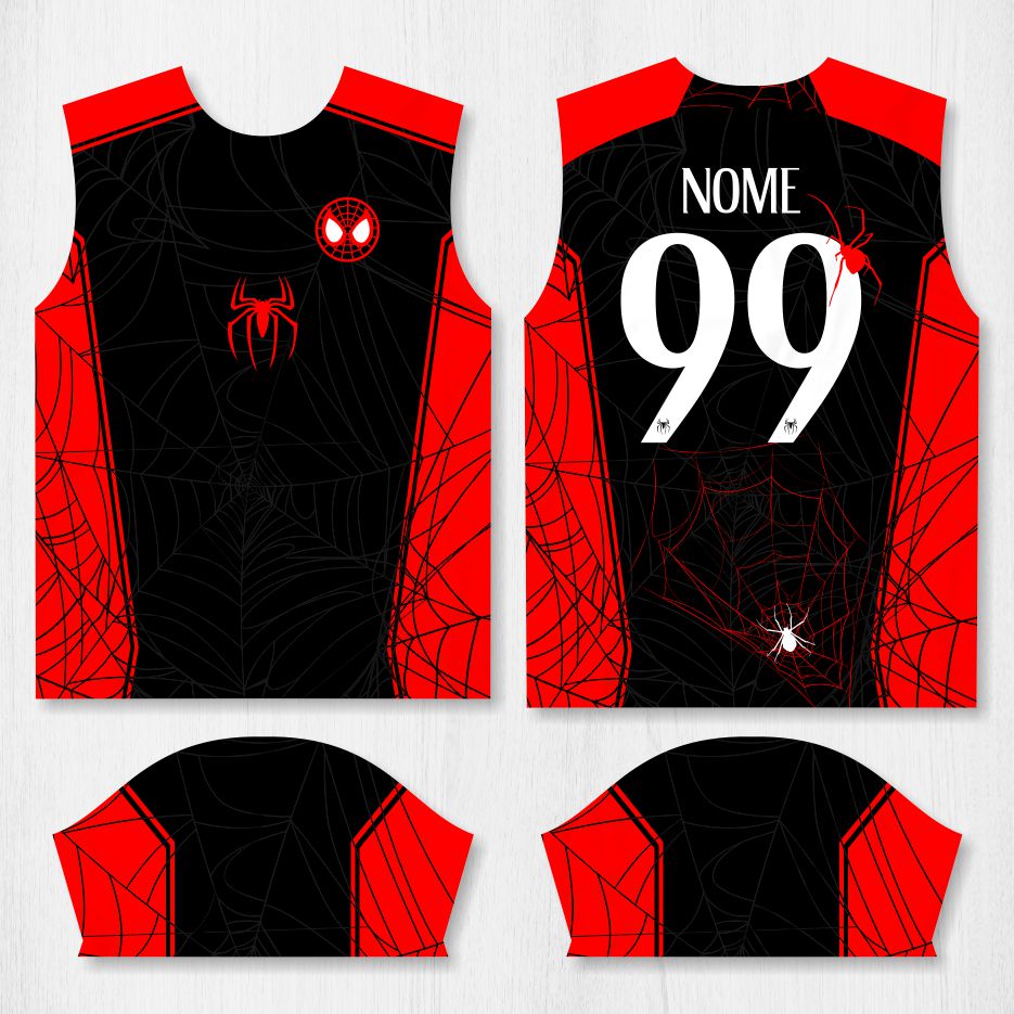 Arte para Camisa Interclasse Homem Aranha – modelo-26B034