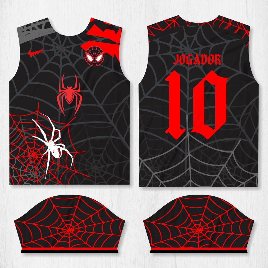 Arte para Camisa Interclasse Homem Aranha – modelo-26B078