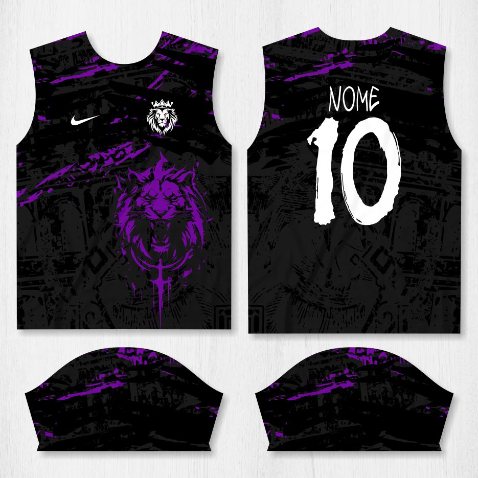 Arte para Camisa Interclasse Leão - modelo-26A076