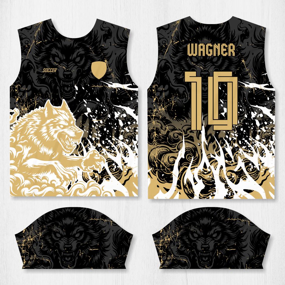 Arte para Camisa Interclasse Lobo – modelo-26B085
