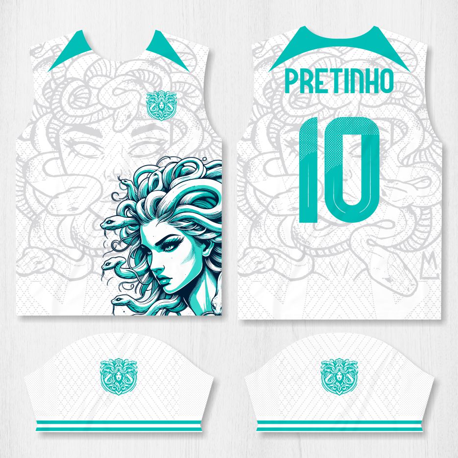 Arte para Camisa Interclasse Medusa – modelo-26B107