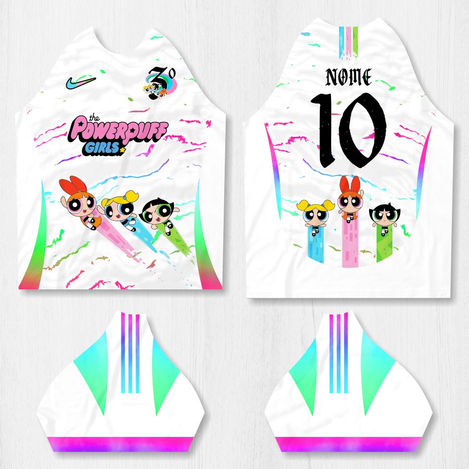 Arte para Camisa Interclasse Meninas Super Poderosas - modelo-26A045
