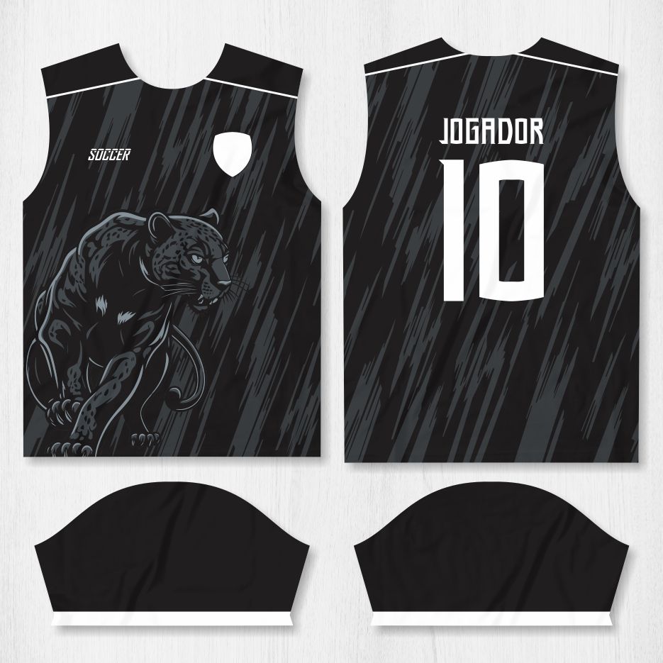 Arte para Camisa Interclasse Pantera Negra – modelo-26B070