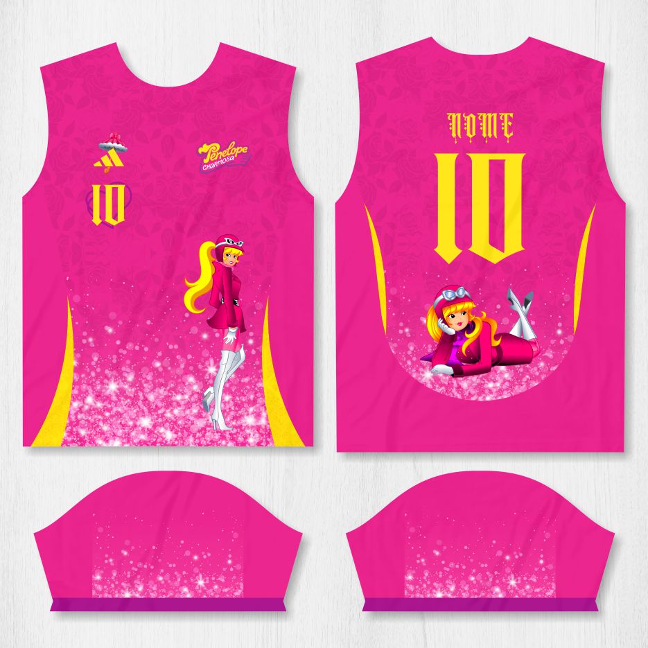 Arte para Camisa Interclasse Penelope Charmosa - modelo-26A101