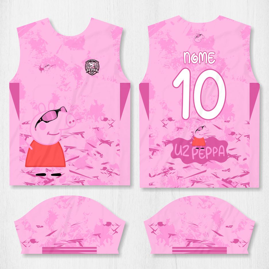 Arte para Camisa Interclasse Peppa Pig - modelo-26A046
