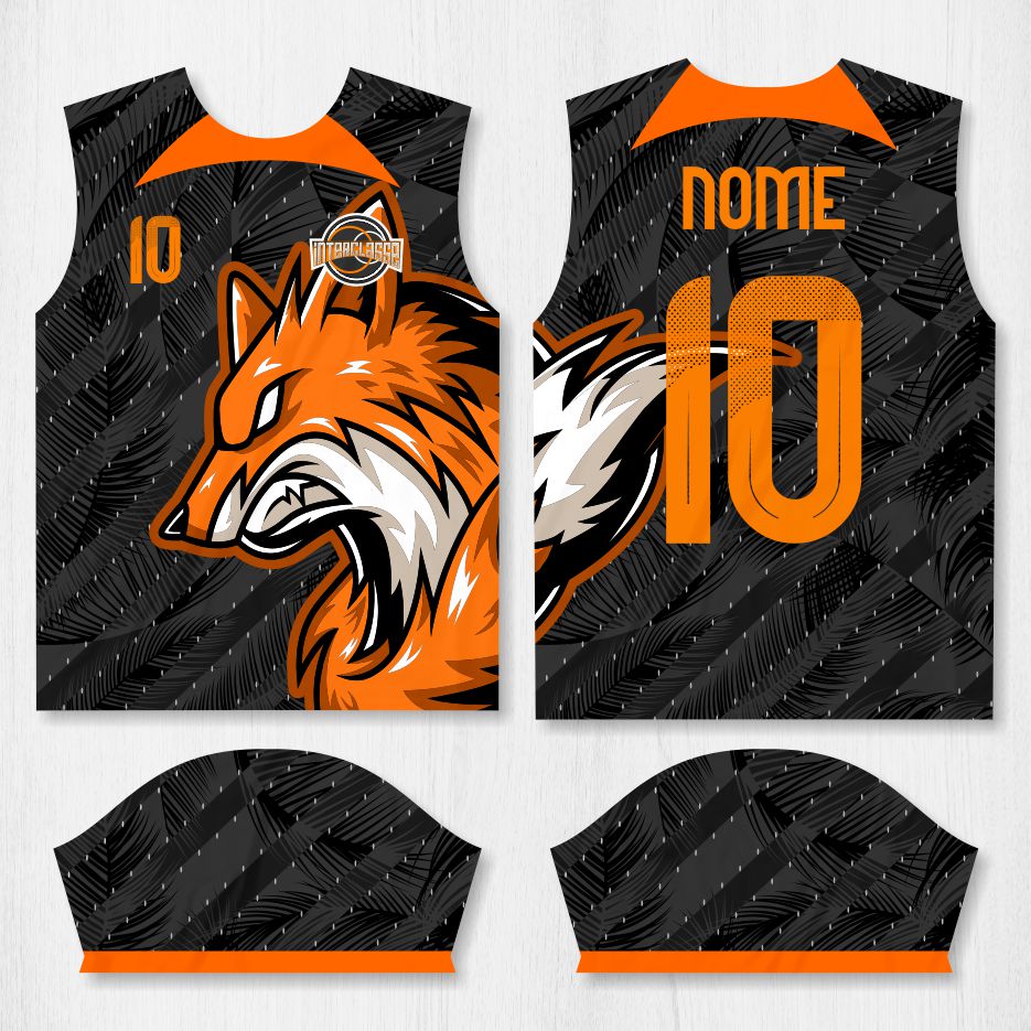 Arte para Camisa Interclasse Raposa – modelo-26B072