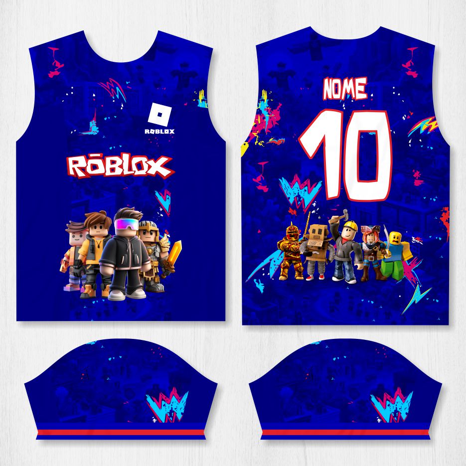 Arte para Camisa Interclasse Roblox - modelo-26A031