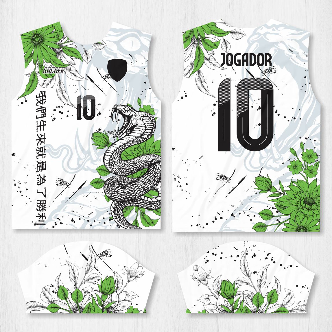 Arte para Camisa Interclasse Serpente - modelo-26A023