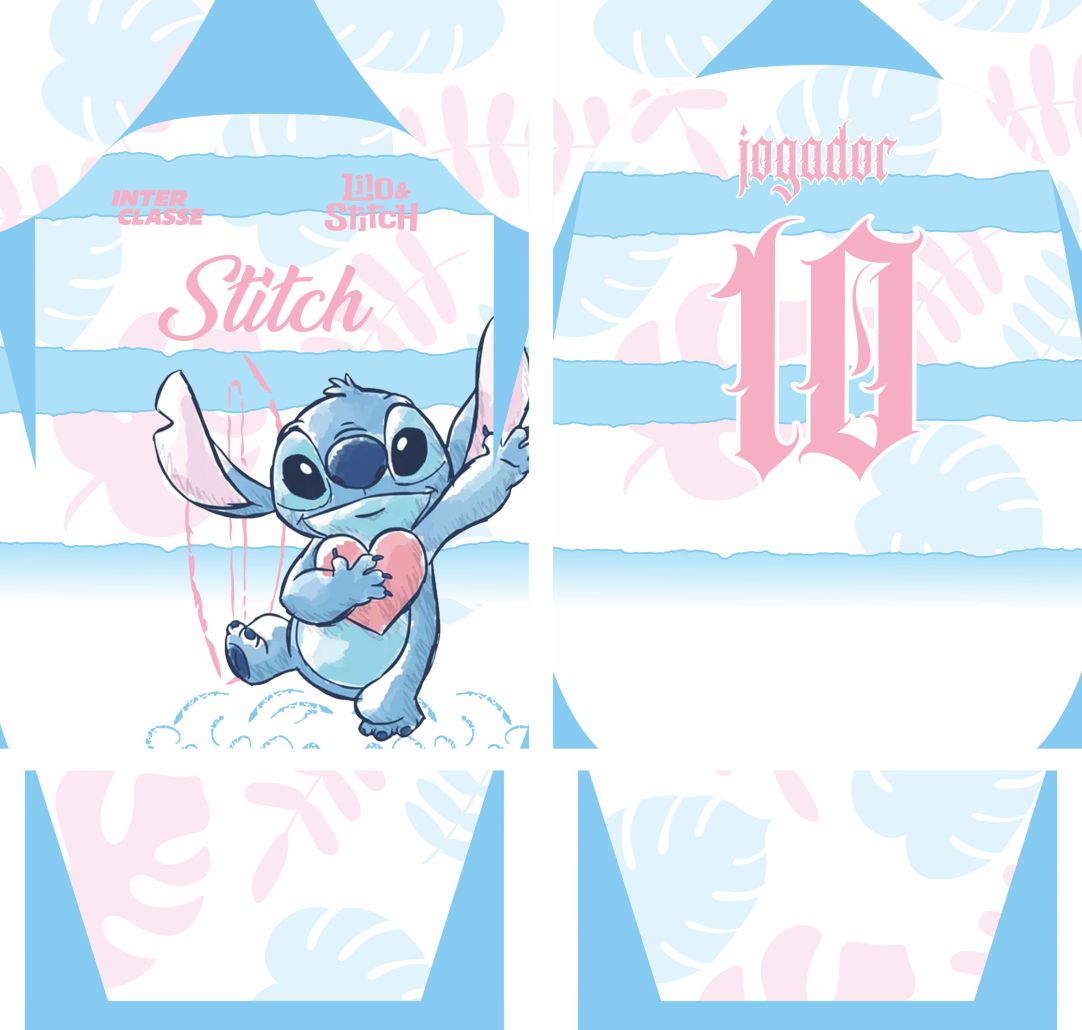 Arte para Camisa Interclasse Stitch - modelo-26A010
