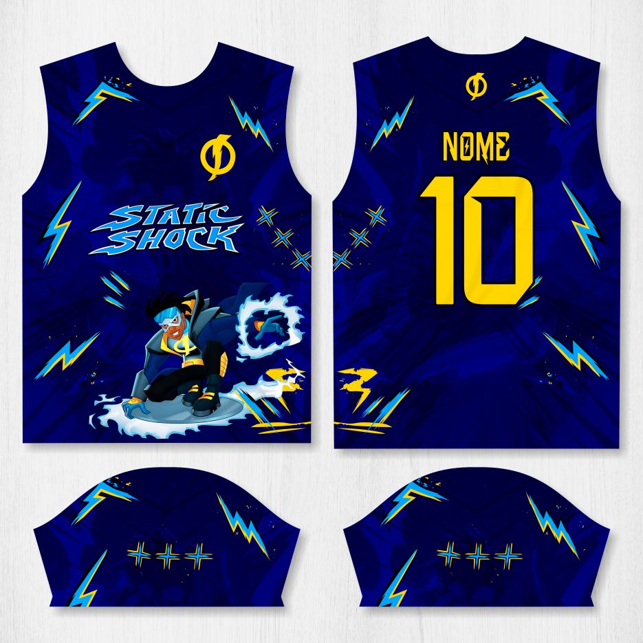 Arte para Camisa Interclasse Super Shock - modelo-26A053
