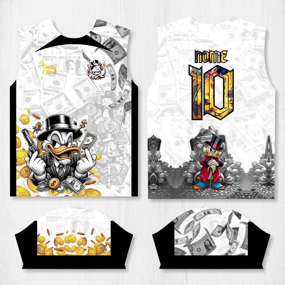 Arte para Camisa Interclasse Tio Patinhas - modelo-26A052