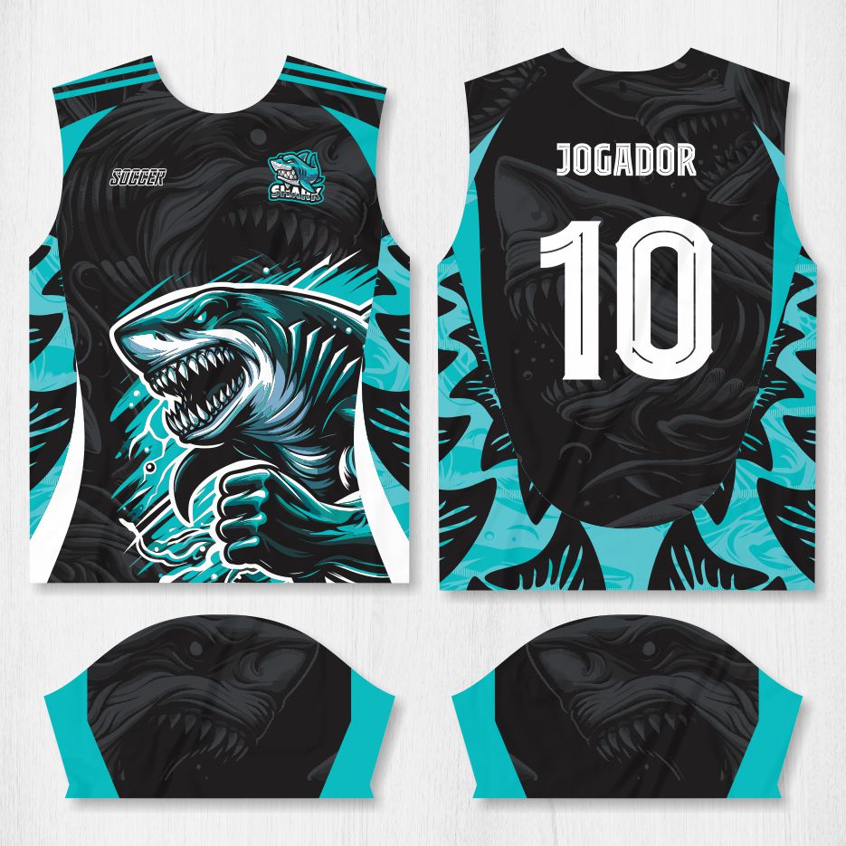 Arte para Camisa Interclasse Tubarão – modelo-26B064