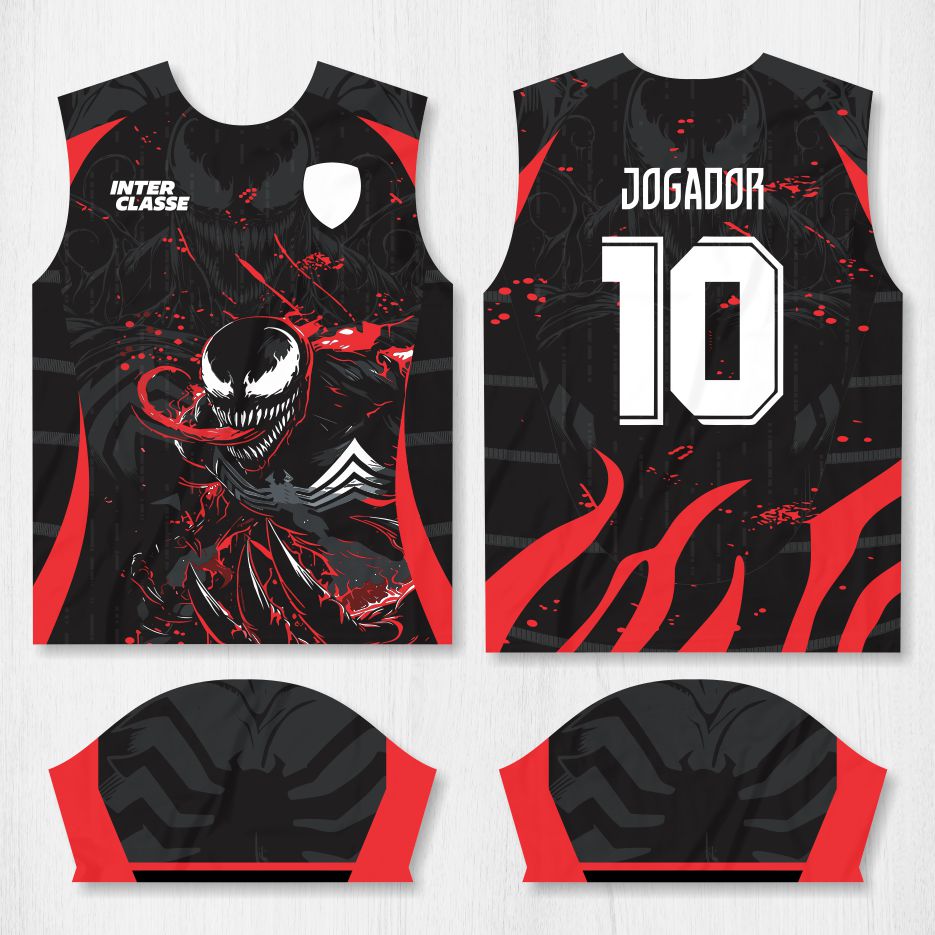 Arte para Camisa Interclasse Venom – modelo-26B118